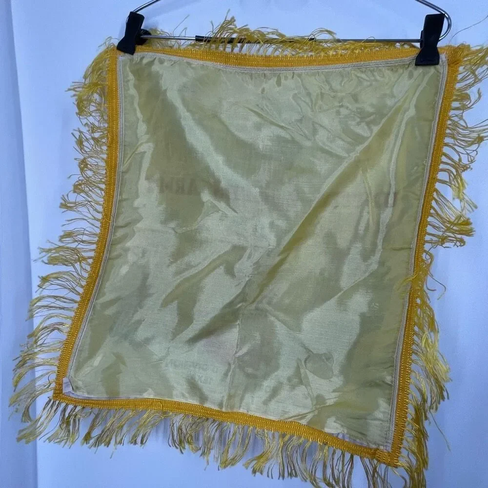 1940’s WWII U.S.Army Fort Hood , Texas pillow sham 17.5” square .